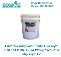 Chất Phủ Bóng Sàn Chống Tĩnh Điện EAR7 ELPAREX Cho Phòng Sạch, Nhà Máy Điện Tử